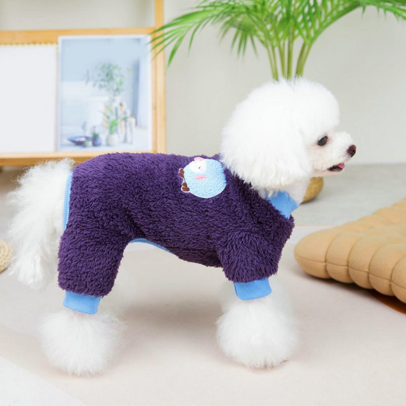 Lemmiklooma kostüüm, ilusad neli säärised, koerte kombinesooni multifilmid