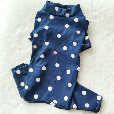 Cute Dots Koerte Jumpsuit Pidžaama Kombinesoonid Kutsika Väike Koer Riided Riietus Rõivas Yorkshire Pommeri Puudel Lemmikloomarõivad Kostüümid