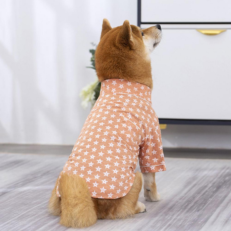 Cămașă pentru animale de companie, elegantă, cămașă cu mânecă scurtă pentru câini, haine lavabile pentru animale de companie