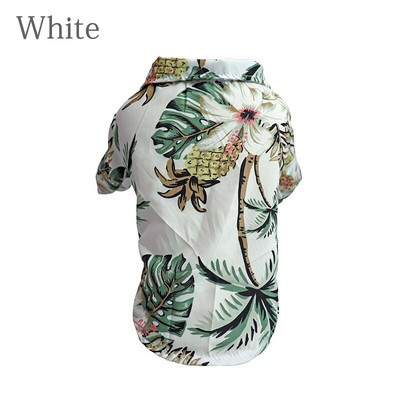 Haine pentru câini de vară, rece, plajă, stil hawaian, cămașă cu mânecă scurtă, imprimare arbore de nucă de cocos, nou cadou de modă pentru animale de companie 2021