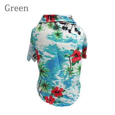 Haine pentru câini de vară, rece, plajă, stil hawaian, cămașă cu mânecă scurtă, imprimare arbore de nucă de cocos, nou cadou de modă pentru animale de companie 2021