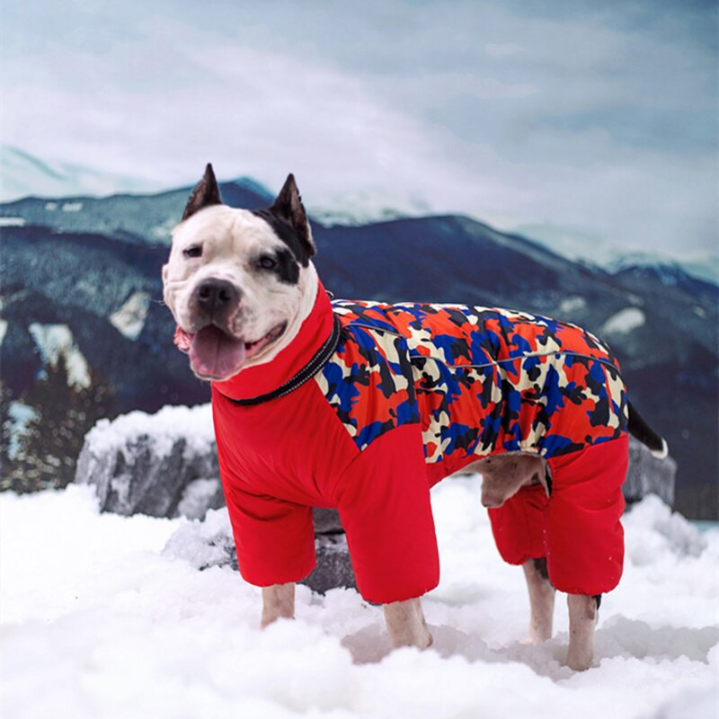 Lemmiklooma suurte koerte kombinesoonid talvesoojad riided keskmise suurusega koertele veekindlad lemmikloomade sulejope Husky mantel Dobermani pitbulli kombinesoonid