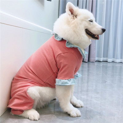 Mados milžiniškų šunų kombinezonas Drabužiai Pudelis samojedas