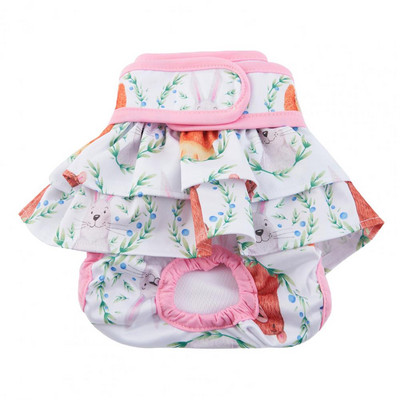 Παντελόνι υγιεινής Pet Soft Touching Puppy Pants Elastic Waistband Protect Body Diaper Physiological Washable Pants for menstrual