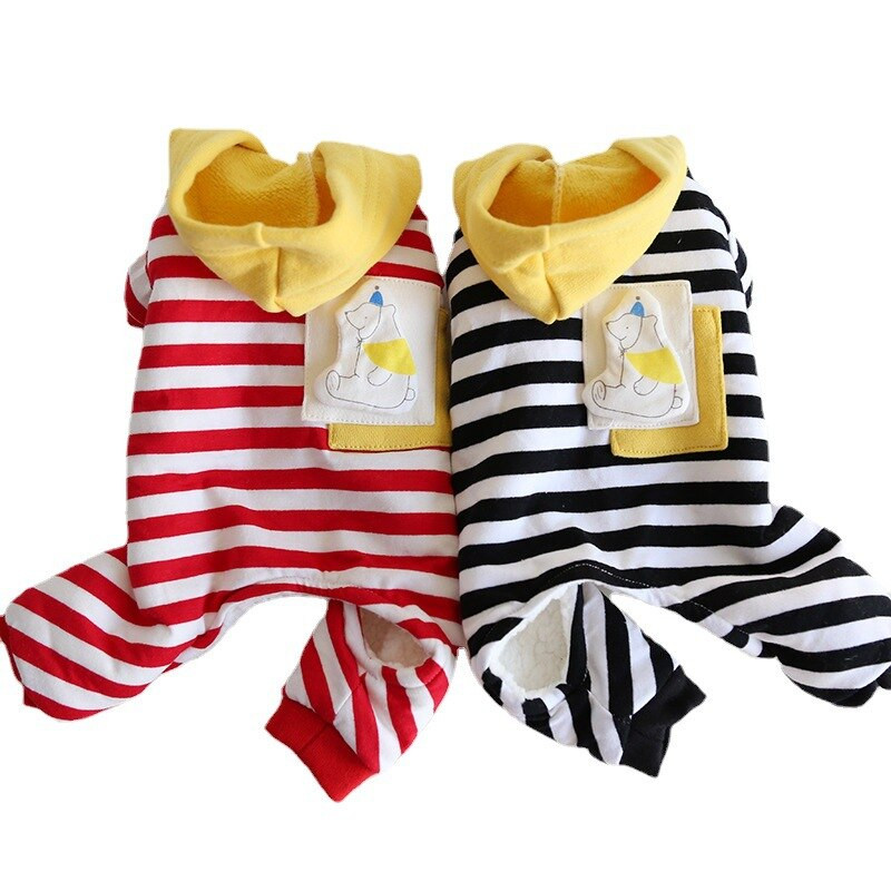 Haine pentru câini de talie mică Salopetă cu patru picioare Îmbrăcăminte caldă de iarnă pentru animale de companie Îmbrăcăminte pentru cățeluș Yorkshire Pomeranian BIchon Frise Costum Îmbrăcăminte Nou