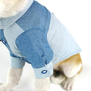 Ρούχα γαλλικού μπουλντόγκ Καλοκαιρινό παλτό πουκάμισου για σκύλους Schnauzer Pug ρούχα για γάτα Yorkshire Poodle Pomeranian Pet Apparel Dropship