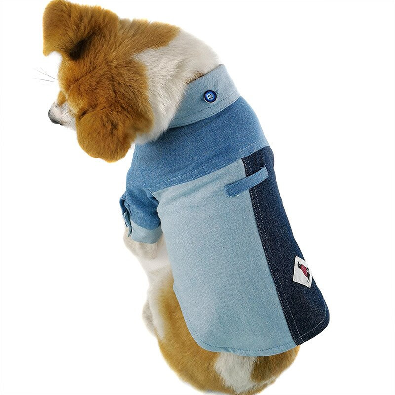 Prancūzų buldogų drabužiai Vasariniai šunų marškiniai paltai Šnaucerio mopso apranga Katės Jorkšyro pudelis Pomeranijos naminių gyvūnėlių drabužiai Dropship