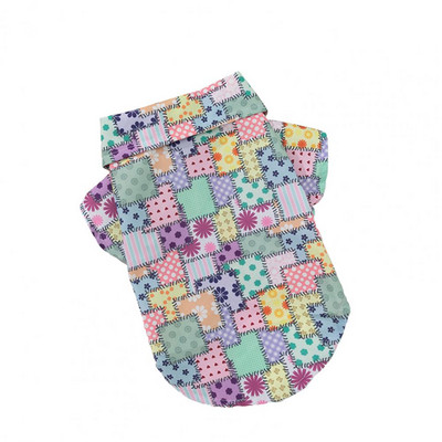 Cămașă de vară pentru cățeluș, elegant, moale, subțire, care blochează culoarea, cățeluș, tricou cu două picioare pentru purtarea zilnică