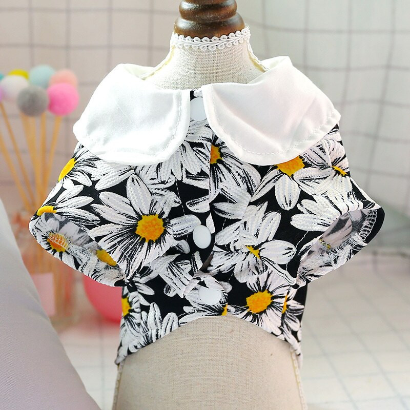 Letné oblečenie pre psov, tričko, šaty, mačky, šteňatá, oblečenie pre páry, oblečenie pre psov, Yorkshirský, Bišon, Pomeranian, Pudel, Schnaucer, kostým, sukňa, oblečenie