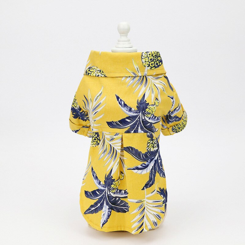 Suvised lemmikloomariided koertele Lilleline rannasärk jakid koeramantel Kutsika vest Rõivad Kostüüm T-särk Kevadriided Lemmikloomade komplektid