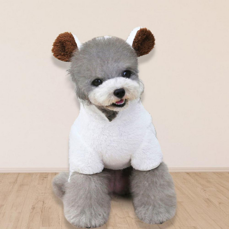 Stiilne lemmikloomade kombinesoon Universaalne Pet Romper Cartoon dress Up Pet Four sääristega kombinesoon