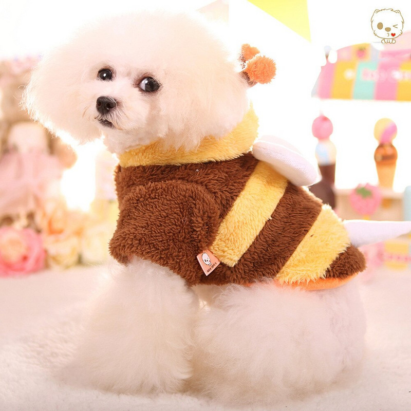 Bavlnená bunda, zahustená zimná kombinéza pre psov, obliekanie, rekvizity, šteňa, plyšový bišonový oblek pre psov, oblečenie pre psov, pyžamo, domáce zvieratá