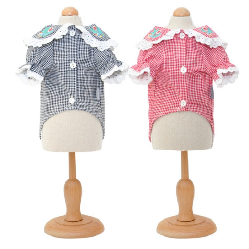 Koerasärk Kassi kostüüm Suvine Koerariided Kutsikas Rõivad Chihuahua Yorkshire Pomeranian Shih Tzu Malta Puudel Šnautser Rõivad