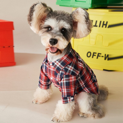 Jesenné tričko pre psy, nové, pre šteňatá, bradáčov, pomeranianov/bišónov, mačky, malé a stredné psy, oblečenie pre psov