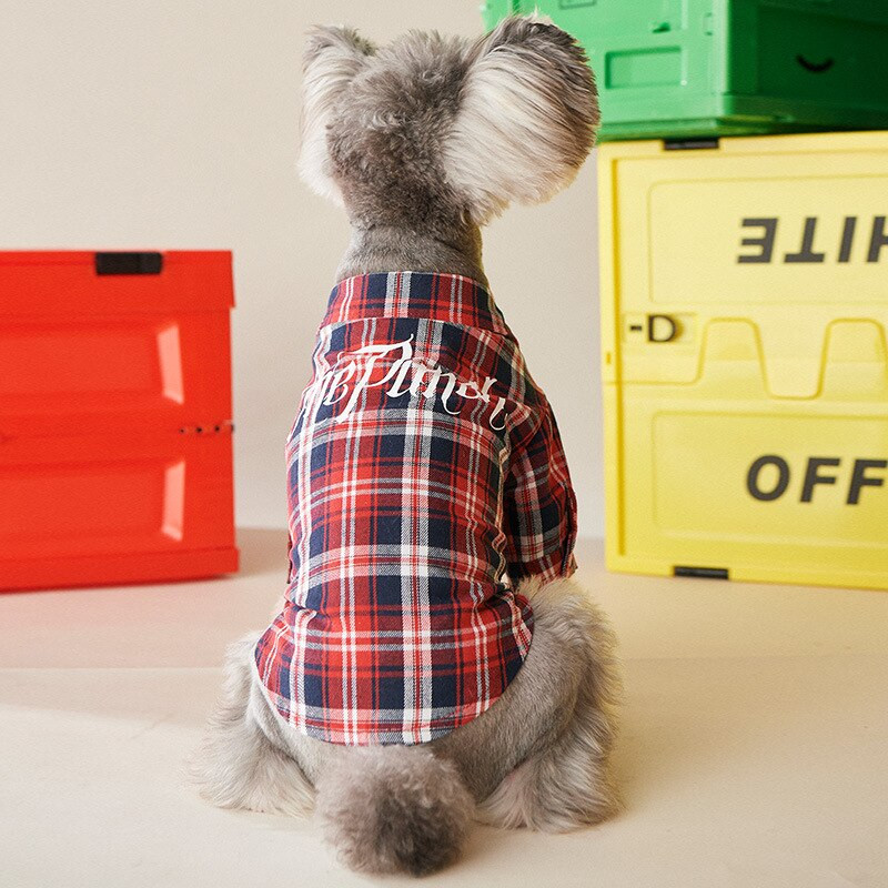 Jesenné tričko pre psy, nové, pre šteňatá, bradáčov, pomeranianov/bišónov, mačky, malé a stredné psy, oblečenie pre psov