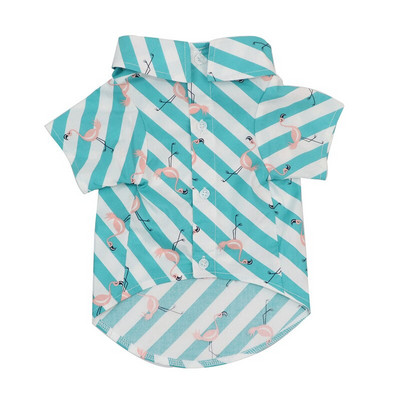 Haine imprimate de vară pentru animale de companie pentru câini, cămașă cu flori de plajă, jachete, haină pentru câini, costum de cățeluș, pisică, îmbrăcăminte de primăvară, ținute pentru animale de companie