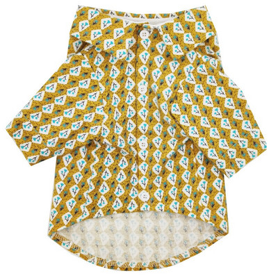 Πουκάμισα για σκύλους Ρούχα Καλοκαιρινά ρούχα παραλίας Γιλέκο για κατοικίδια Ρούχα λουλουδάτο μπλουζάκι Χαβάης για μικρόσωμο σκύλο τσιουάουα