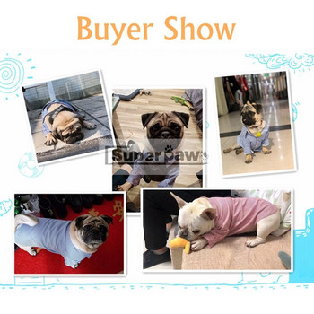 Πουκάμισο για σκύλους κατοικίδιων ζώων Καλοκαιρινά ρούχα για μικρά μεσαία κουτάβια σκυλιά Ρούχα παλτό Γάτα Schnauzer Γιλέκο Κοστούμια Γαλλικό μπουλντόγκ Pug BNC02