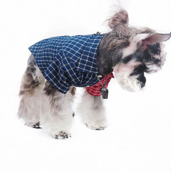 Μόδα Ρούχα κατοικίδιων για μικρά σκυλιά Ρούχα κατοικίδιων ζώων T-shirt Γαλλικό μπουλντόγκ που αναπνέει πουκάμισο Fashion Pug Στολή για κατοικίδια
