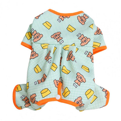 Krásny kostým pre domáce zvieratá, módny overal pre domáce zvieratá, zavinovací bruško, legíny pre domáce zvieratá