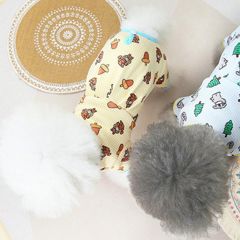 Krásny kostým pre domáce zvieratá, módny overal pre domáce zvieratá, zavinovací bruško, legíny pre domáce zvieratá