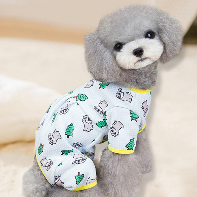 Krásny kostým pre domáce zvieratá, módny overal pre domáce zvieratá, zavinovací bruško, legíny pre domáce zvieratá