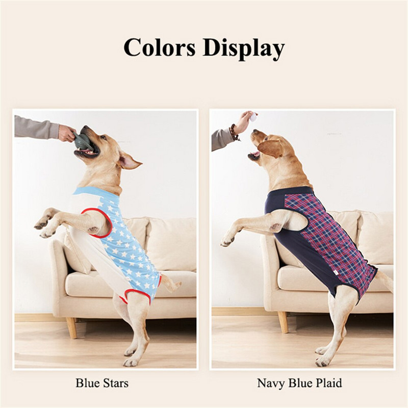 Atkūrimo kostiumas šuniui pooperacinė liemenė augintinis po operacijos pilvo žaizdos šuniukas chirurginiai drabužiai, dėvėkite šuns pakaitinį kostiumą