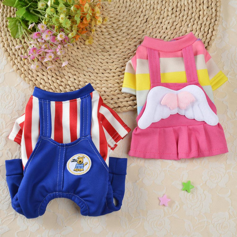 Dinosauruse mustriga pestav tuulekindel triibuline multifilmi kombinesoon Lemmikkasside koerte kombinesoonid lemmikloomade kostüümid lemmikloomatarbed