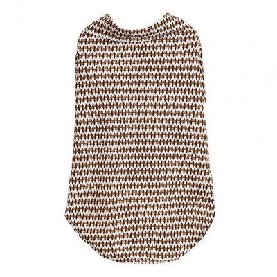 Costum obișnuit pentru animale de companie, bumbac, model grilă, buton, costum pentru animale de companie, fermecător, cămașă flexibilă pentru animale de companie pentru exterior