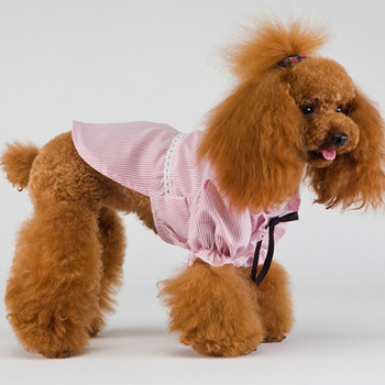 Риза за домашни любимци, котка, куче, дантелена риза с лък, котенце, кученце, тениска в стил на сладка принцеса, Дрехи за кучета, Парти рокля на Теди Шнауцер, Дрехи за домашни любимци