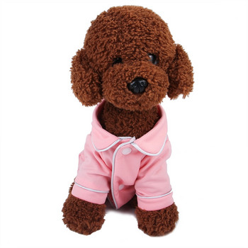 Καλοκαιρινή φόρμα για σκύλους Ρούχα για σκύλους για κατοικίδια Πιτζάμες για κουτάβι Γάτα Πουκάμισο για κουτάβι Μόδα παλτό για κατοικίδια Ρούχα για μικρά σκυλιά Γαλλικό μπουλντόγκ Yorkie XS-XL