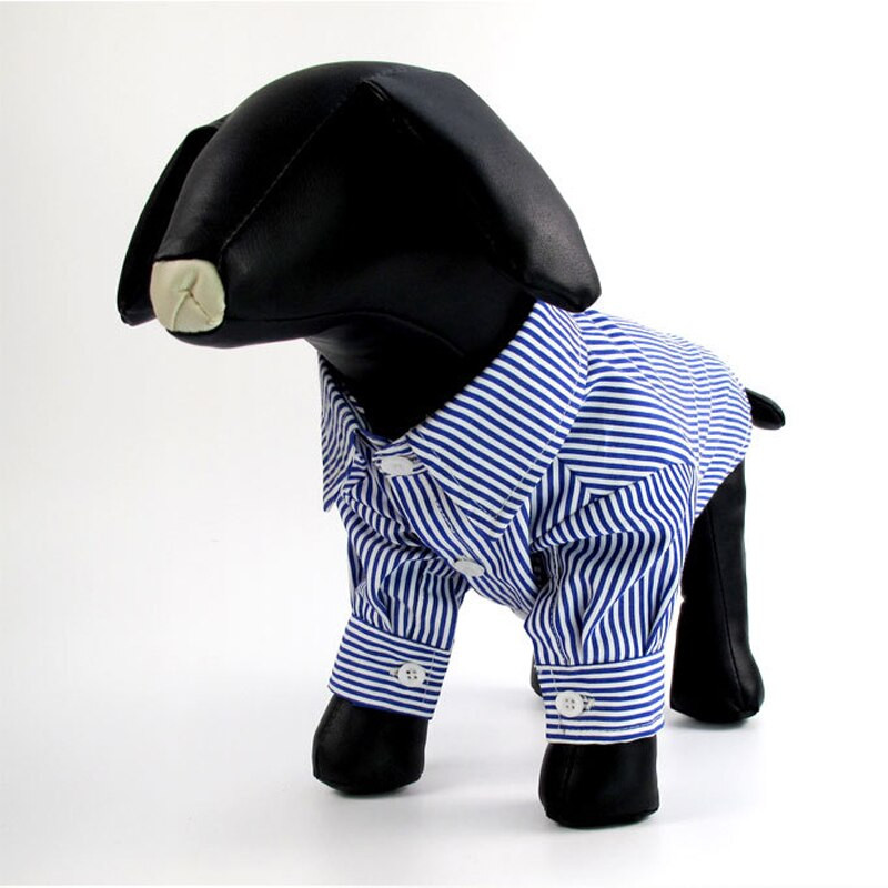 Módne oblečenie pre psov s červenými modrými pruhmi, letné oblečenie pre malé a stredné šteniatka, oblečenie pre mačky, bradáče, kostýmy, francúzsky buldoček