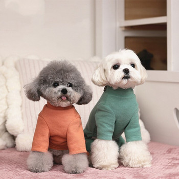 Χειμερινά ρούχα για κατοικίδια Μικρή φόρμα για σκύλους Πιτζάμες για κουτάβι παλτό στολή Yorkshire Pomeranian Bichon Poodle Schnauzer Παντελόνι για σκύλους