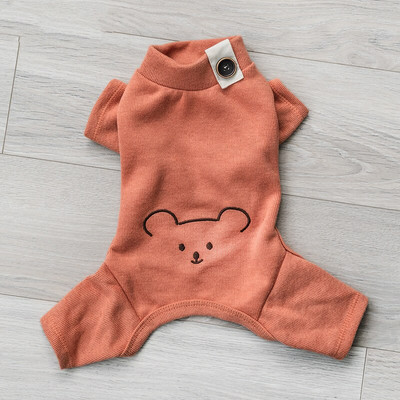 Žieminiai naminių gyvūnėlių drabužiai Mažo šuns kombinezonas pižama šuniuko paltukas Jorkšyro Pomeranijos bichon pudelis Šnauceris šunų drabužių kelnės