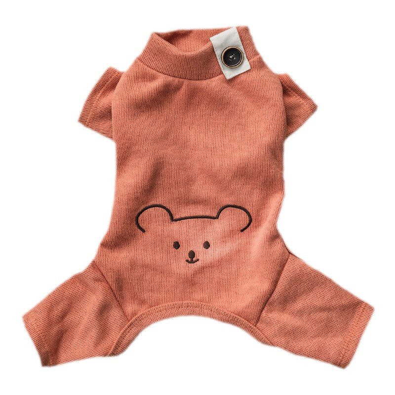 Žieminiai naminių gyvūnėlių drabužiai Mažo šuns kombinezonas pižama šuniuko paltukas Jorkšyro Pomeranijos bichon pudelis Šnauceris šunų drabužių kelnės