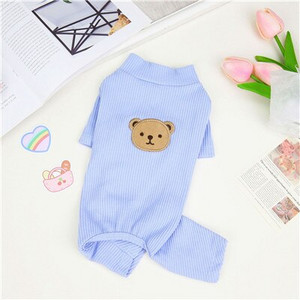 Roztomilé anjelské krídla, oblečenie pre šteniatka, pásiky, tričko s pyžamom pre malé a stredné psy, yorkshirský teriér, kombinézy pre psov, tepláková súprava, overal.