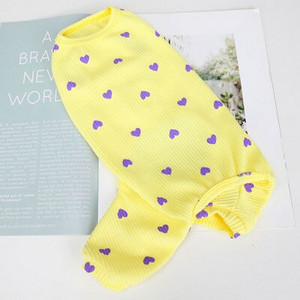 Roztomilé anjelské krídla, oblečenie pre šteniatka, pásiky, tričko s pyžamom pre malé a stredné psy, yorkshirský teriér, kombinézy pre psov, tepláková súprava, overal.