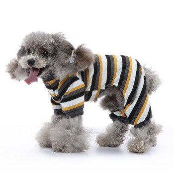 Ολόσωμες φόρμες για σκύλους Ρούχα για μικρά μεσαία μεγάλα σκυλιά Πυτζάμες Fleece Ρούχα για κατοικίδια Παλτό για κουτάβι γάτα Μπουφάν Chihuahua Yorkshire