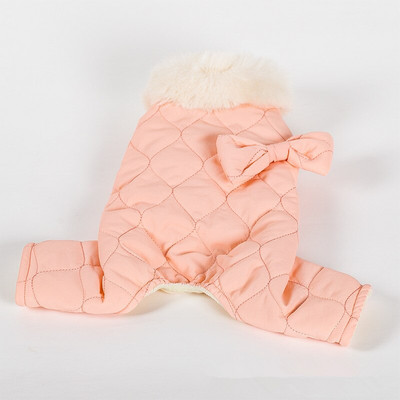 Soojad koerariided Talvised lemmikloomariided Jumpsuit kutsika väike koera kostüüm Yorkshire`i pommeri puudli bichon šnautseri mantel