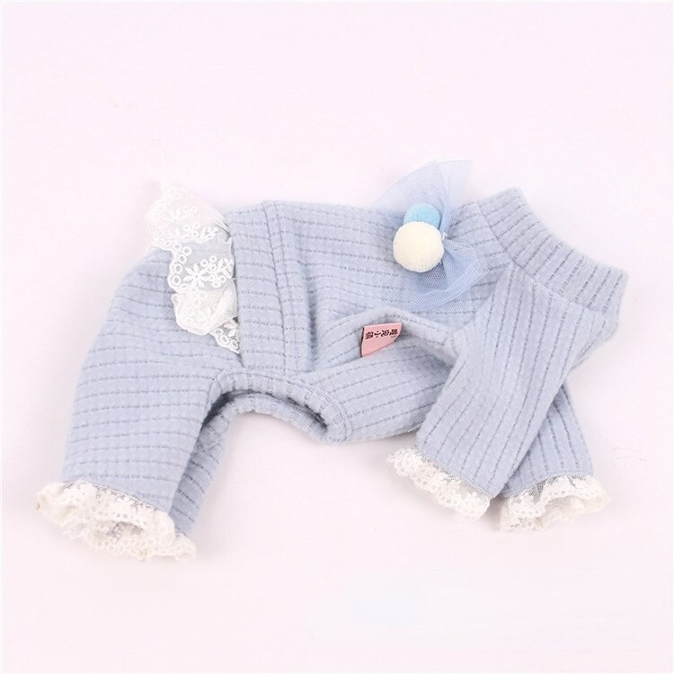 Lace Soild Color Dog Kombinezon Puppy Pet Cat Clothes Odjeća Chihuahua Dog Kombinezon za male pse Jesen i Zima Odjeća za kućne ljubimce