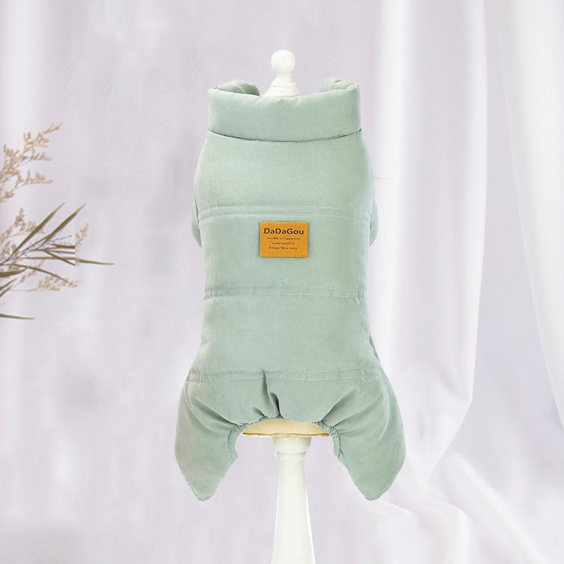 Koera jope Mugav peen töötlus Hoia soojas Neljajalgse lemmikloomakoera talvemantel Koera mantel Lemmikloomatarbed