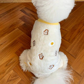 Lemmikloomakoerte riided Pehmed soojad fliisist koerte vestiriided väikestele koertele kutsikatele kassidele Chihuahua puudel Teddy Bichon Yorkshire`i riided XS