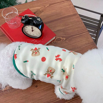 Κουτάβι Χριστουγεννιάτικα Ρούχα Φθινοπωρινά και Χειμερινά Φθινοπωρινά και Χειμερινά Πουκάμισα Αρκουδάκι Πουλόβερ Ζεστά Ρούχα Σκύλου Προμήθειες για κατοικίδια XS-XL