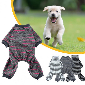 Μαλακές φόρμες για σκύλους Πιτζάμες για σκύλους casual-wear No pilling Αντικολλητικές τρίχες Άνοιξη Καλοκαίρι Ολόσωμη φόρμα για κατοικίδια για σκύλους