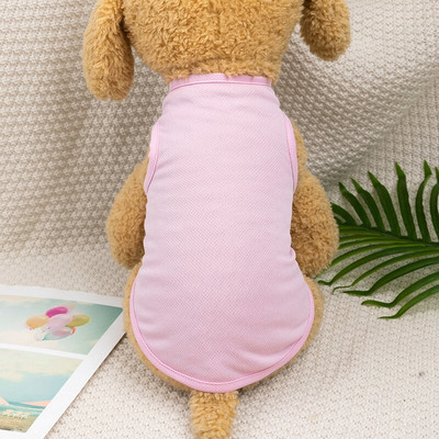 Tricou mic, floral, pentru animale de companie, vestă pentru câini, fustă pentru pisici, îmbrăcăminte pentru câini mici, haine pentru câini, 2022 de vară, vestă subțire pentru câini, tricou respirabil pentru animale de companie