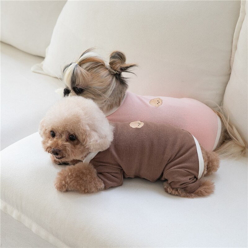 Animale de companie Produse Salopete cu design simplu pentru caini mici