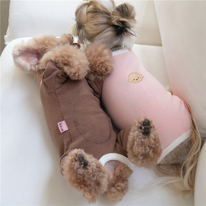 Animale de companie Produse Salopete cu design simplu pentru caini mici