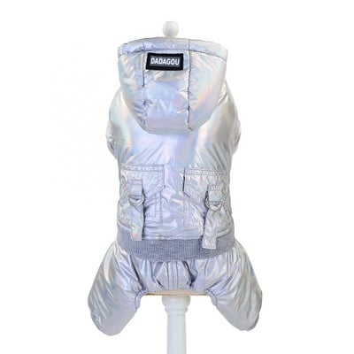 Atsparus vandeniui šunų kombinezonas šiltas paltas Striukė Žieminiai šunų drabužiai šuniuko maži kostiumai, Jorkšyro Pomeranijos šnaucerių drabužiai