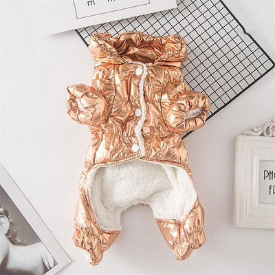 Talvine koerajope mantel soojad paksud riided väikestele koertele kassidele veekindel prantsuse buldogi taks Yorkie sügise kostüüm