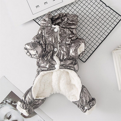 Talvine koerajope mantel soojad paksud riided väikestele koertele kassidele veekindel prantsuse buldogi taks Yorkie sügise kostüüm